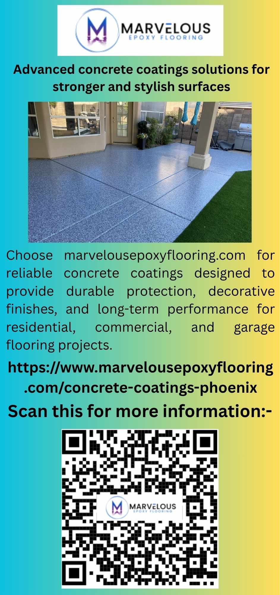 Advanced concrete coatings solutions for stronger and stylish surfaces