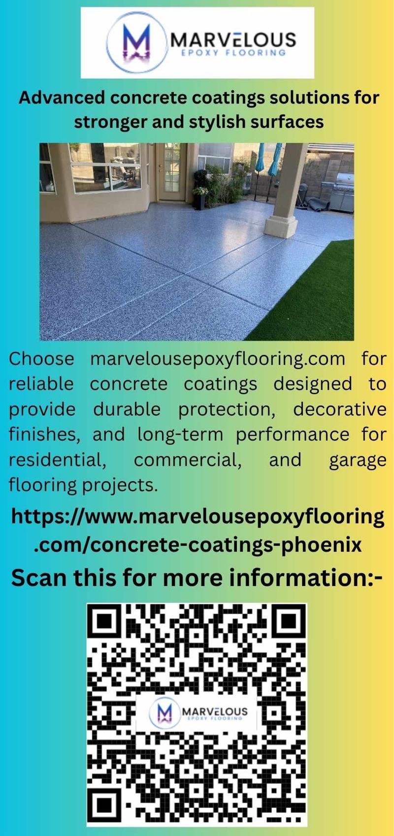Advanced concrete coatings solutions for stronger and stylish surfaces