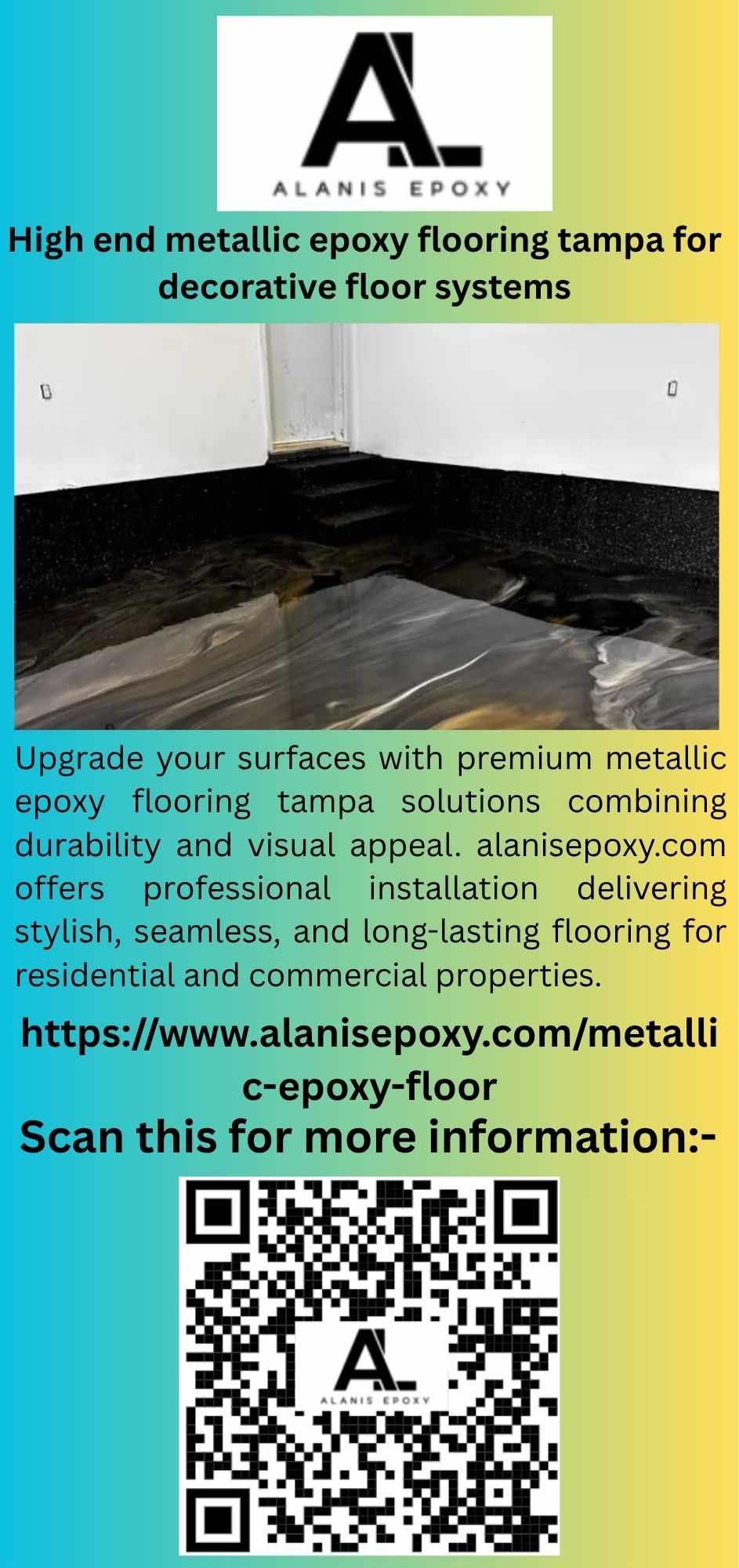 High end metallic epoxy flooring tampa for decorative floor systems