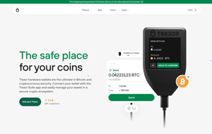 Trezor Hardware Wallet (Official) | Ultimate Crypto Security