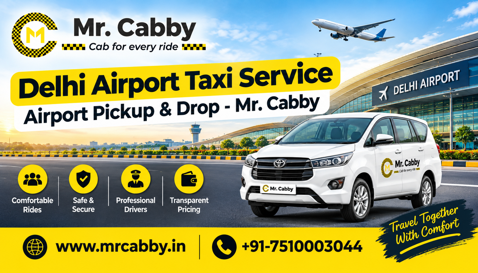 Delhi Airport Taxi – Local & Outstation Instant Cab Booking