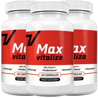 Max Vitalize Men’s Wellness Supplement: Vitality & Performance Support