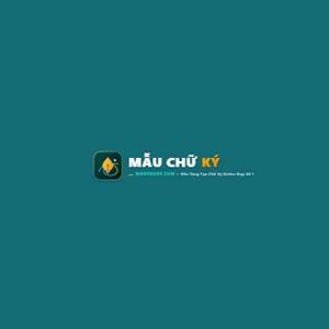 Mẫu Chữ Ký