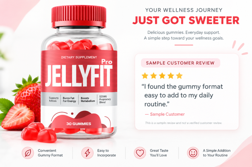 Jellyfit Gummies (2026 YEAR SALE) Reduce Weight & Fat, Boost Metabolism, Maintains Figure!!