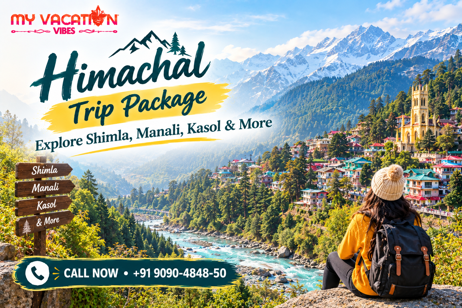 Himachal Trip Package: Explore Shimla, Manali, Kasol & More