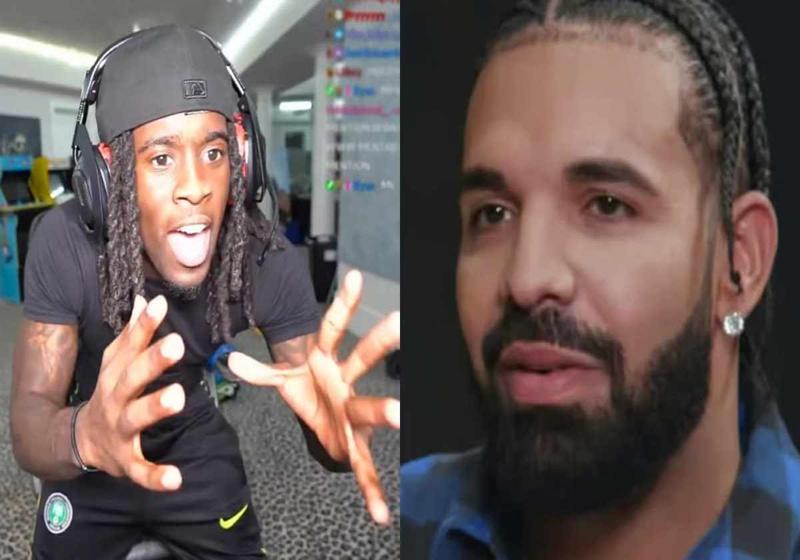 Drake Throws Shade? Kai Cenat Hilariously Reacts to Stream "Begging" Diss