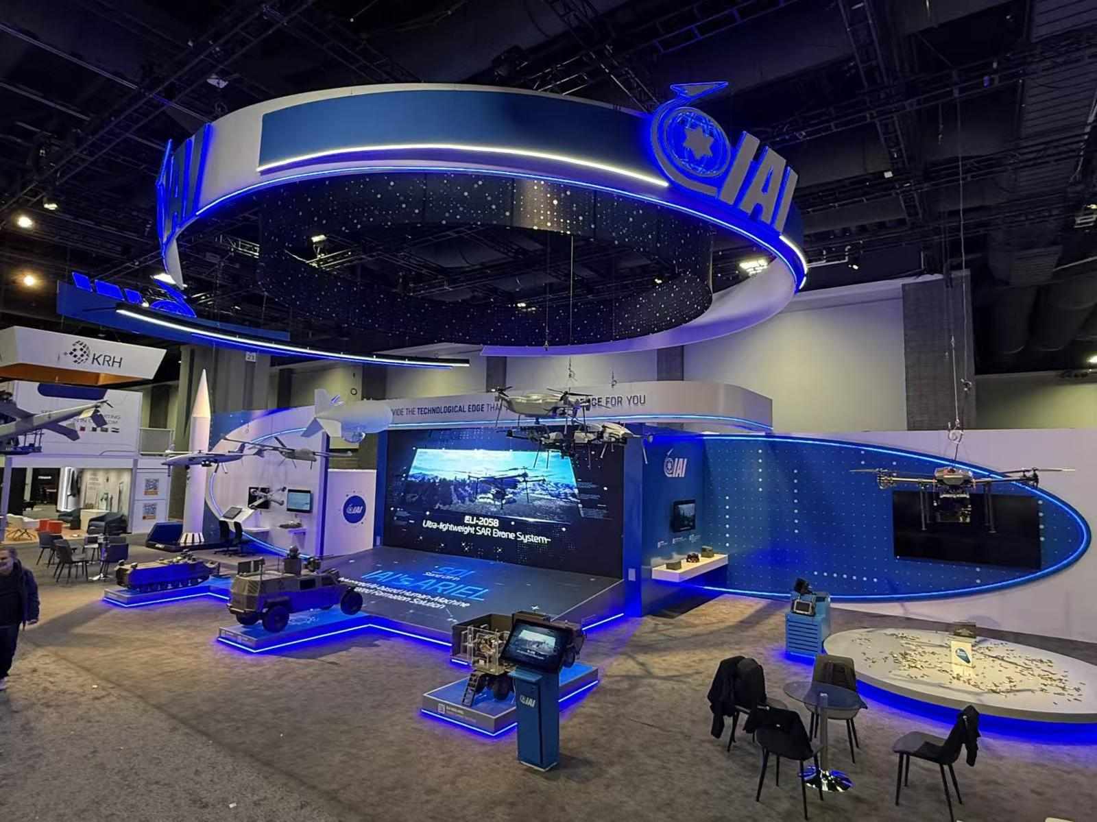 IAI trade show exhibit at AUSA 2025 in WASHINGTON, D.C.