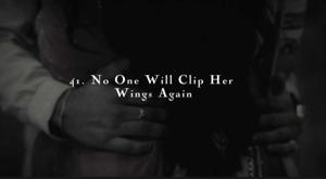 41. No One Will Clip Her Wings Again