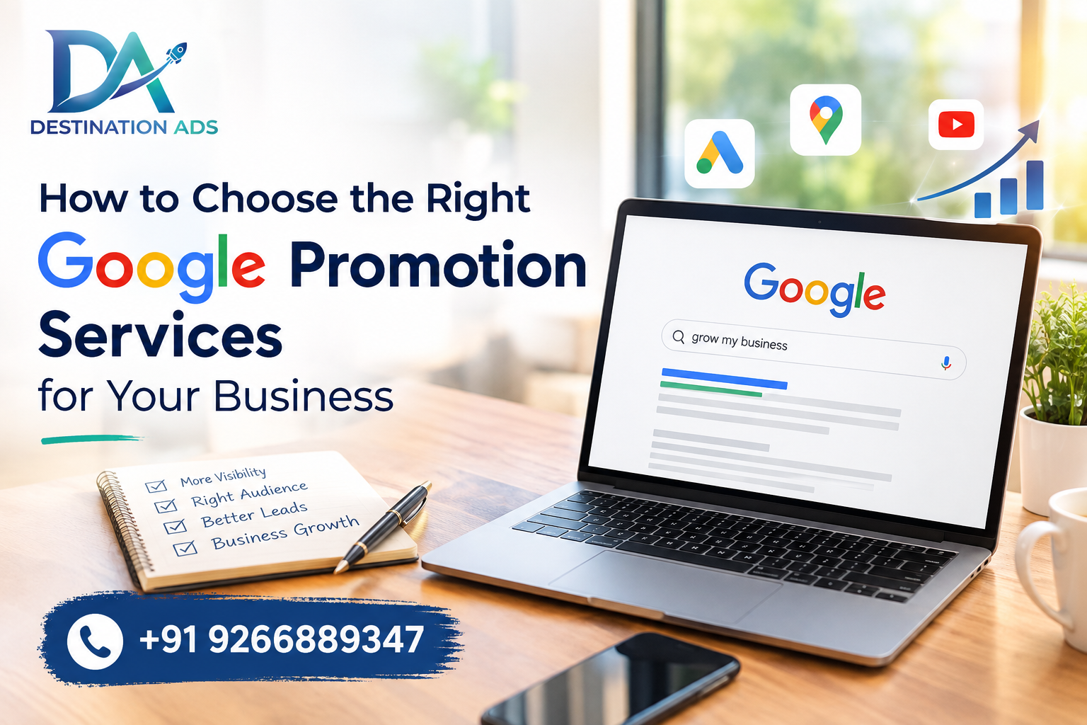 How to Choose the Right Google Promotion Services for Your Business