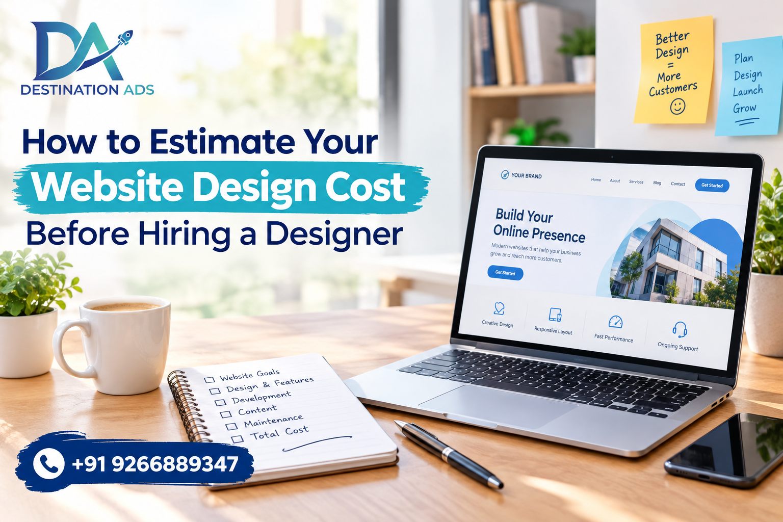 How to Estimate Your Website Design Cost Before Hiring a Designer