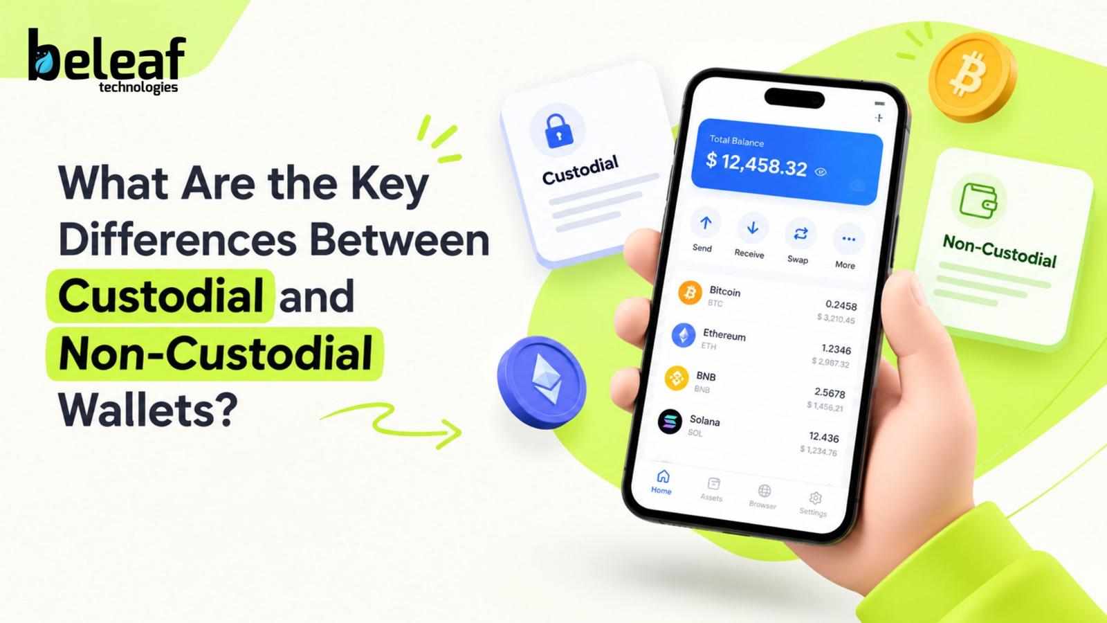 What Are the Key Differences Between Custodial and Non-Custodial Wallets?