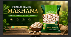 Makhana 250g – Buy Crunchy Fox Nuts Online for Everyday Snacking on Amazon