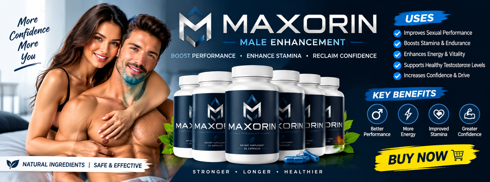 Maxorin Male Enhancement Reviews – Benefits, Ingredients & Results