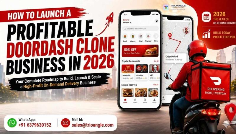 How to Launch a Profitable DoorDash Clone Business in 2026