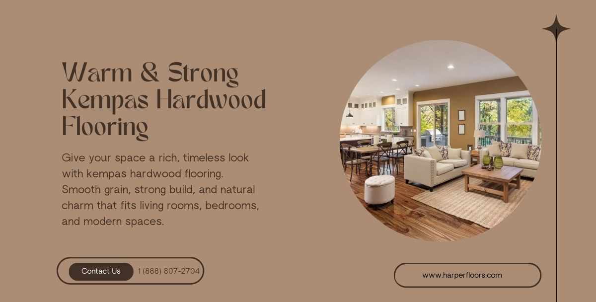 Kempas Hardwood Floors for a Rich, Bold Look