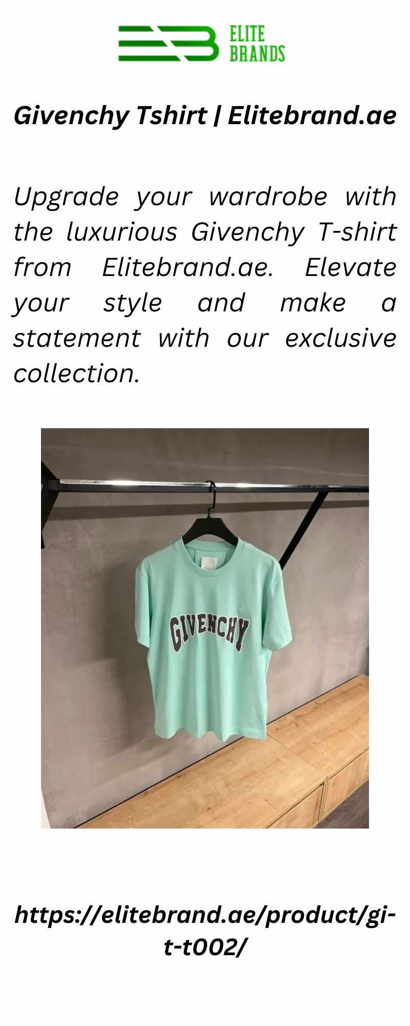 Givenchy Tshirt | Elitebrand.ae