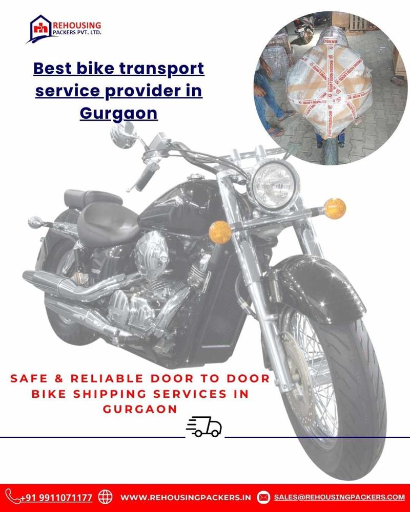 Reliable Bike Transport Services in Gurgaon | Hassle-Free