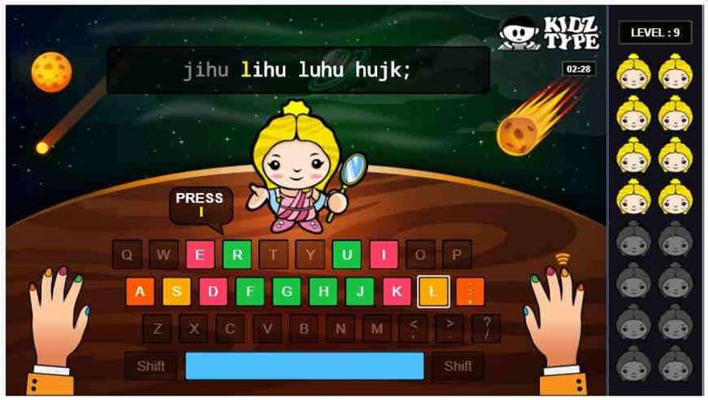 Learning to Type the Fun Way KidzType's Interactive Typing Games