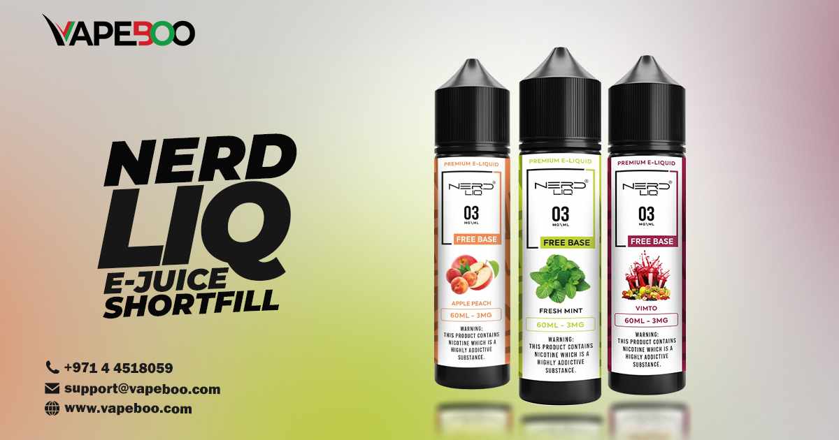 Discover Nerd Liq 60ml E-Juice Shortfill: A Flavorful Vaping Experience