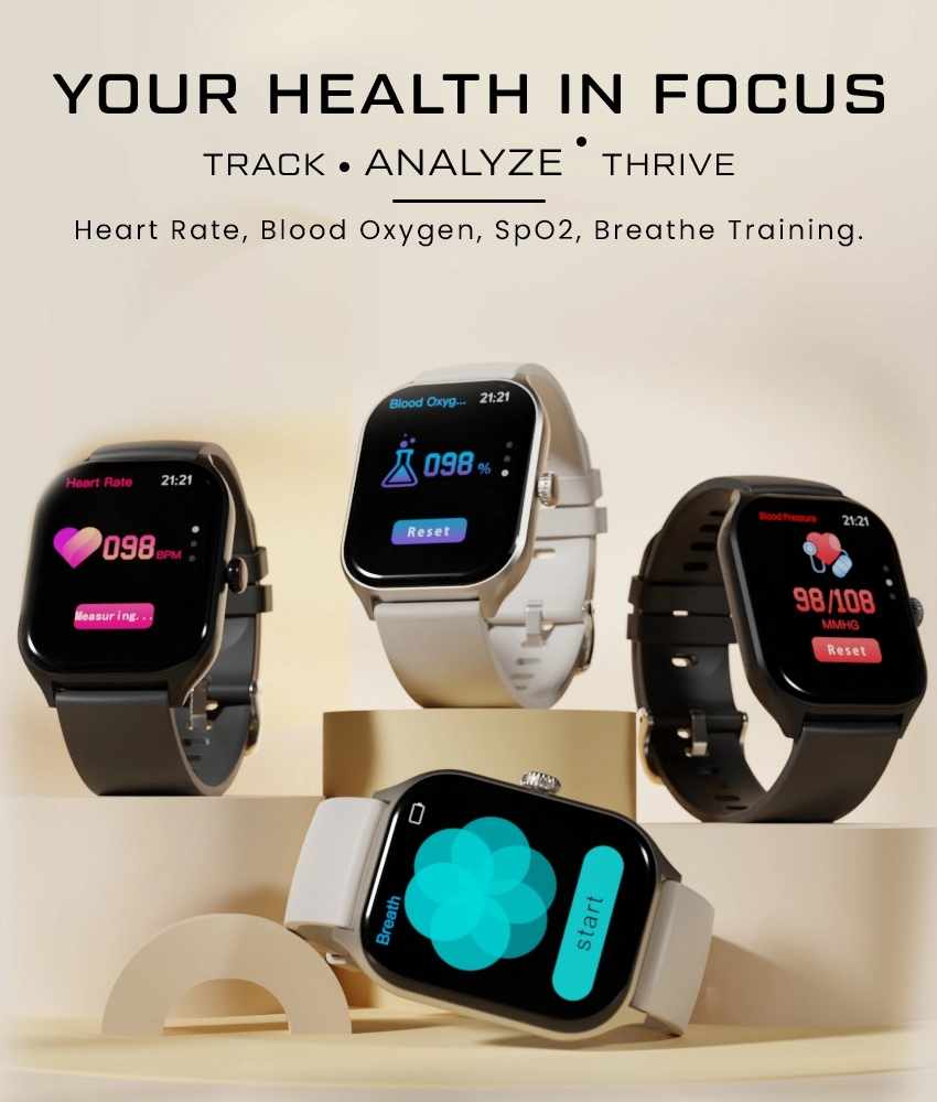 Hammer Polar 2.01" Advanced Bluetooth Calling Smartwatch