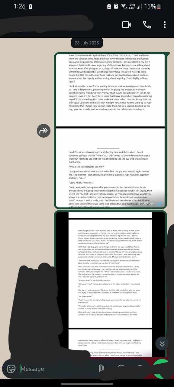 And I have made my point