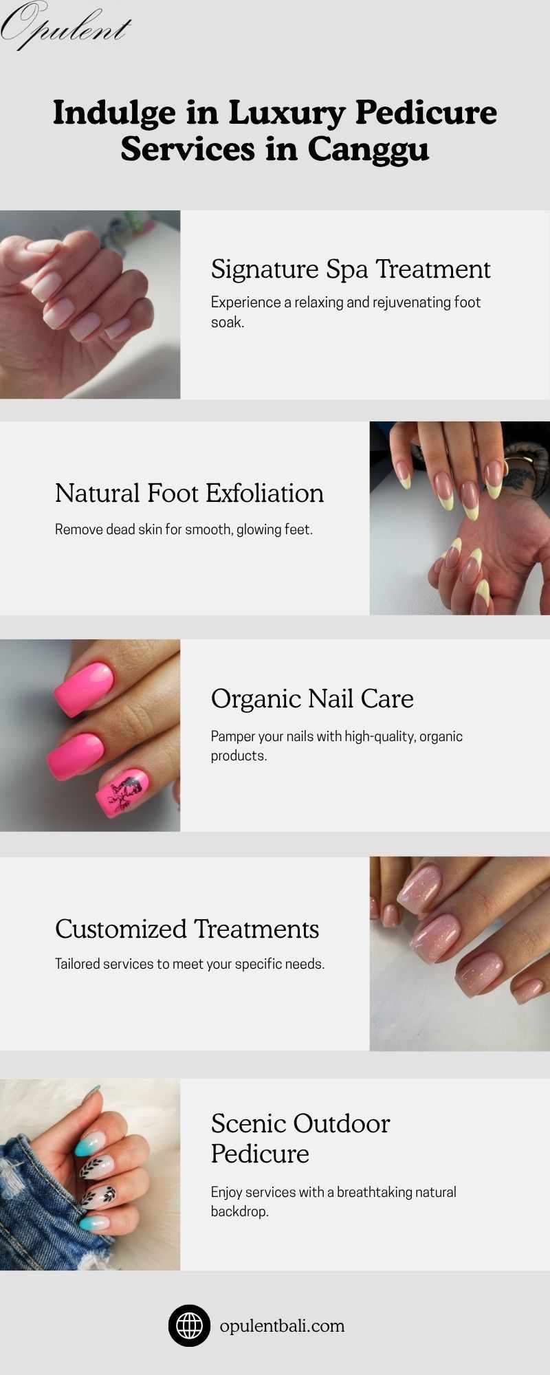 Indulge in Luxury Pedicure Services in Canggu