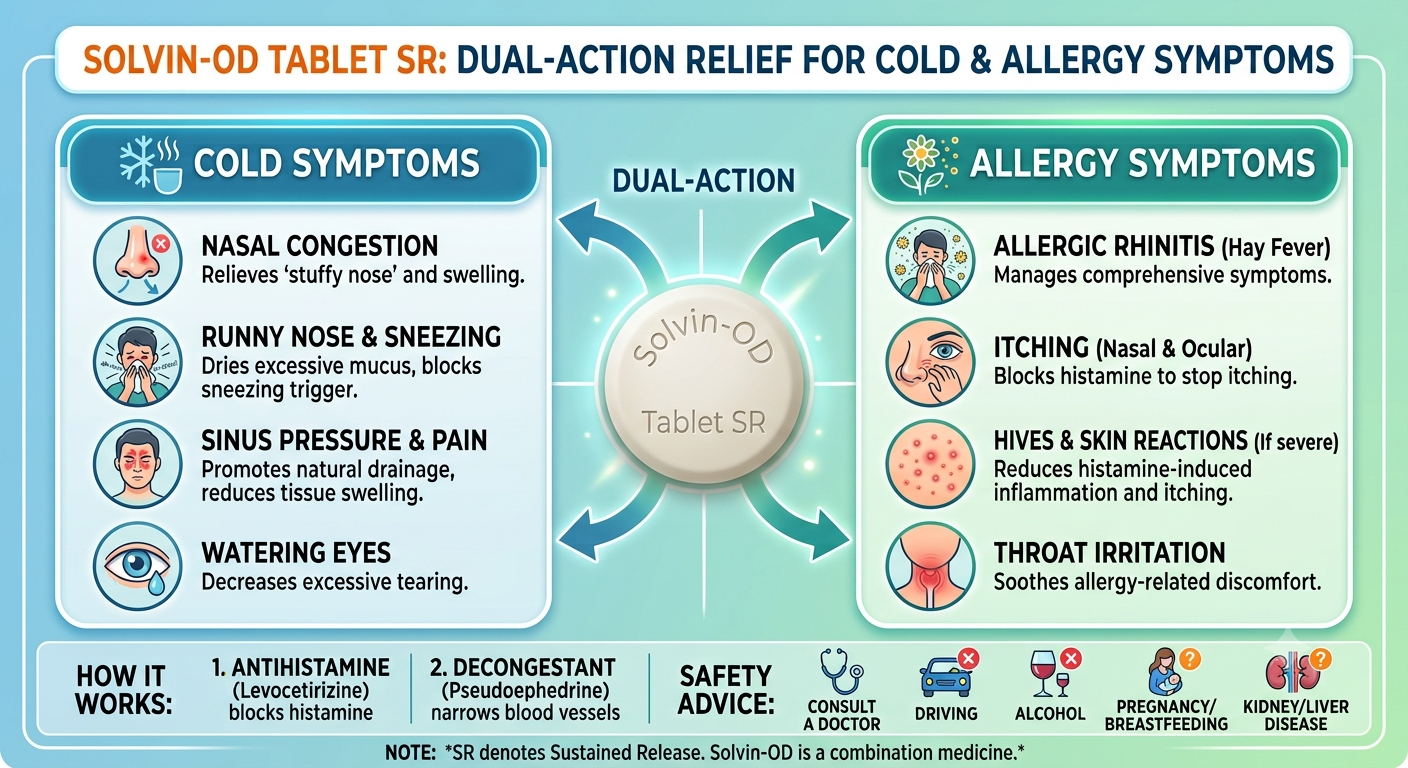 Solvin-OD Tablet SR: What You Need to Know