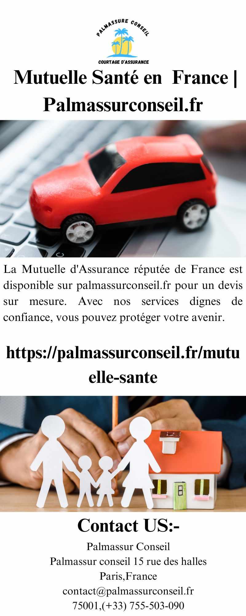 Mutuelle Santé en France | Palmassurconseil.fr