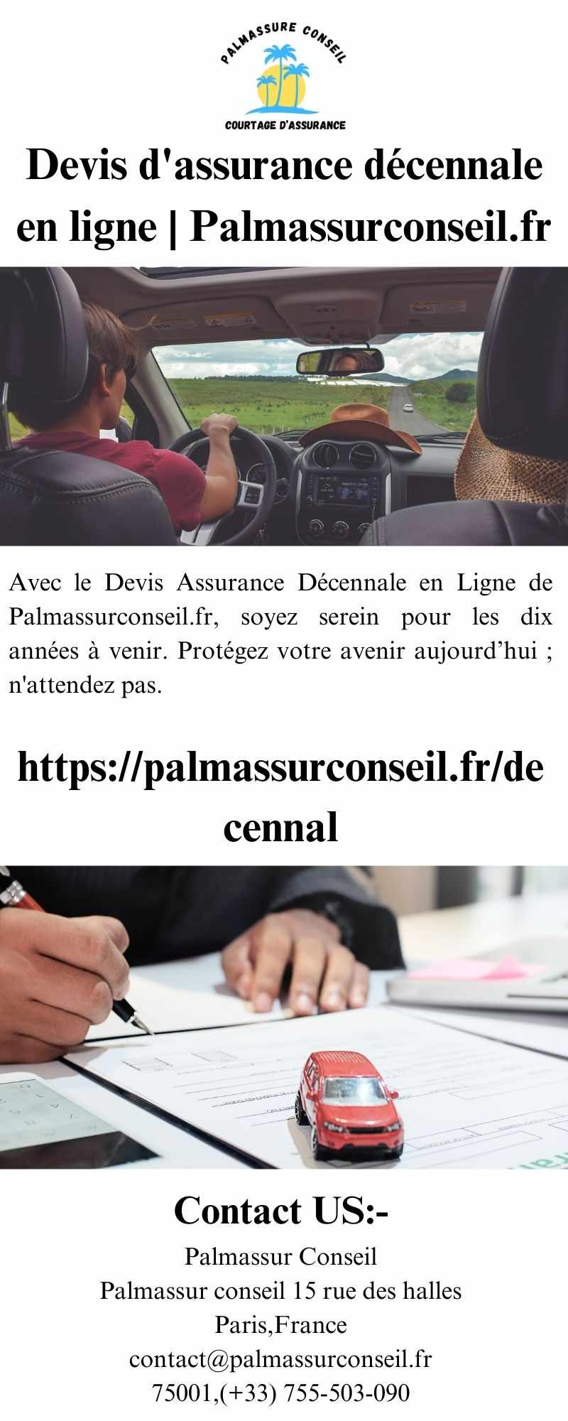 Devis d'assurance décennale en ligne | Palmassurconseil.fr