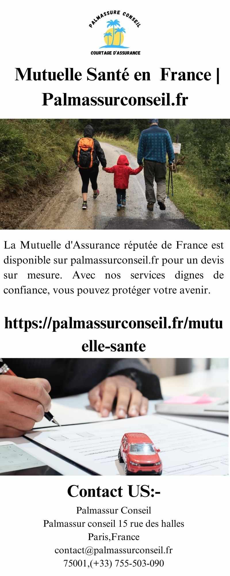 Mutuelle Santé en France | Palmassurconseil.fr