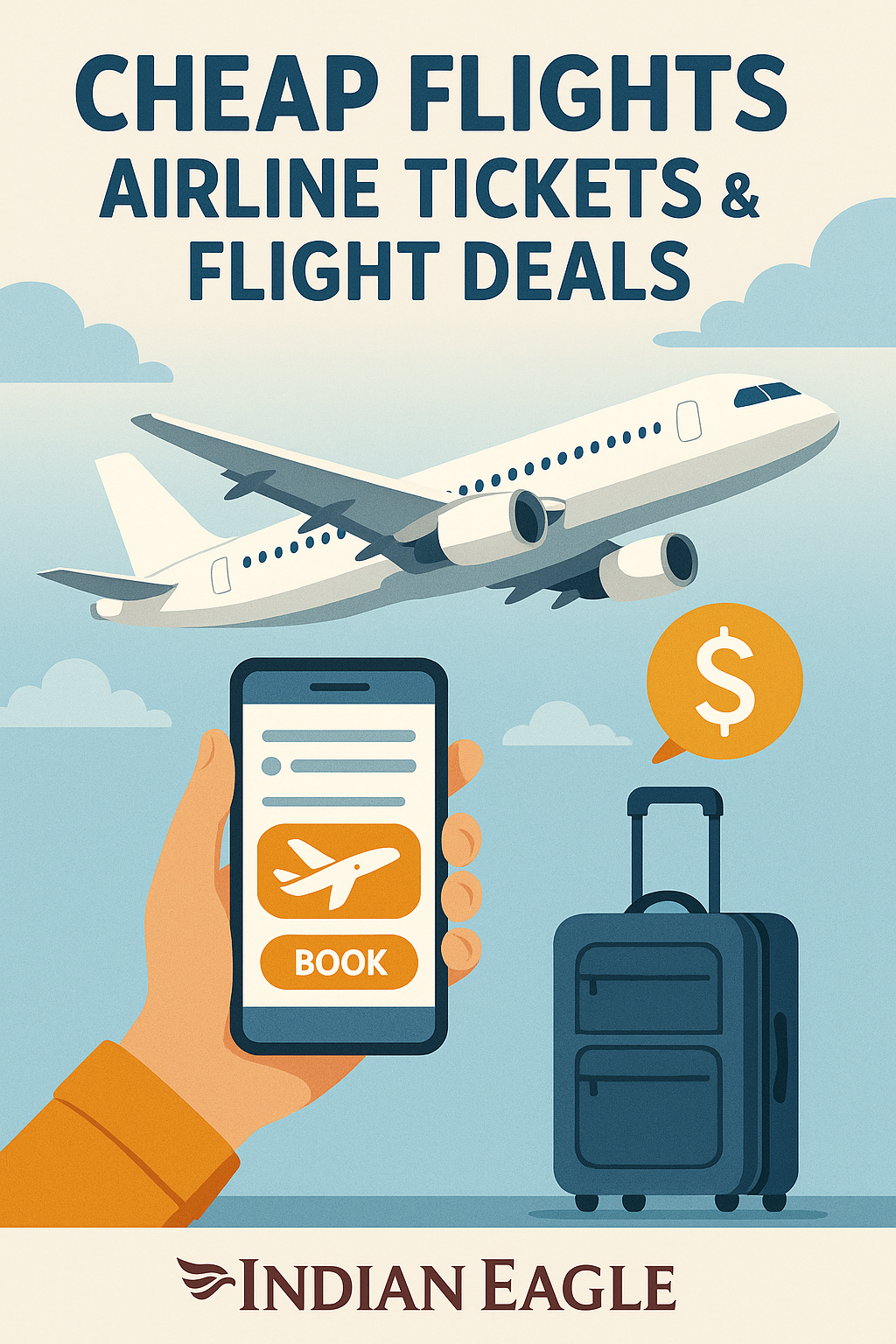 Cheap Flights, Airline Tickets & Flight Deals | Indian Eagle