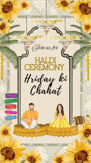 35~Wrapped in haldi & heat