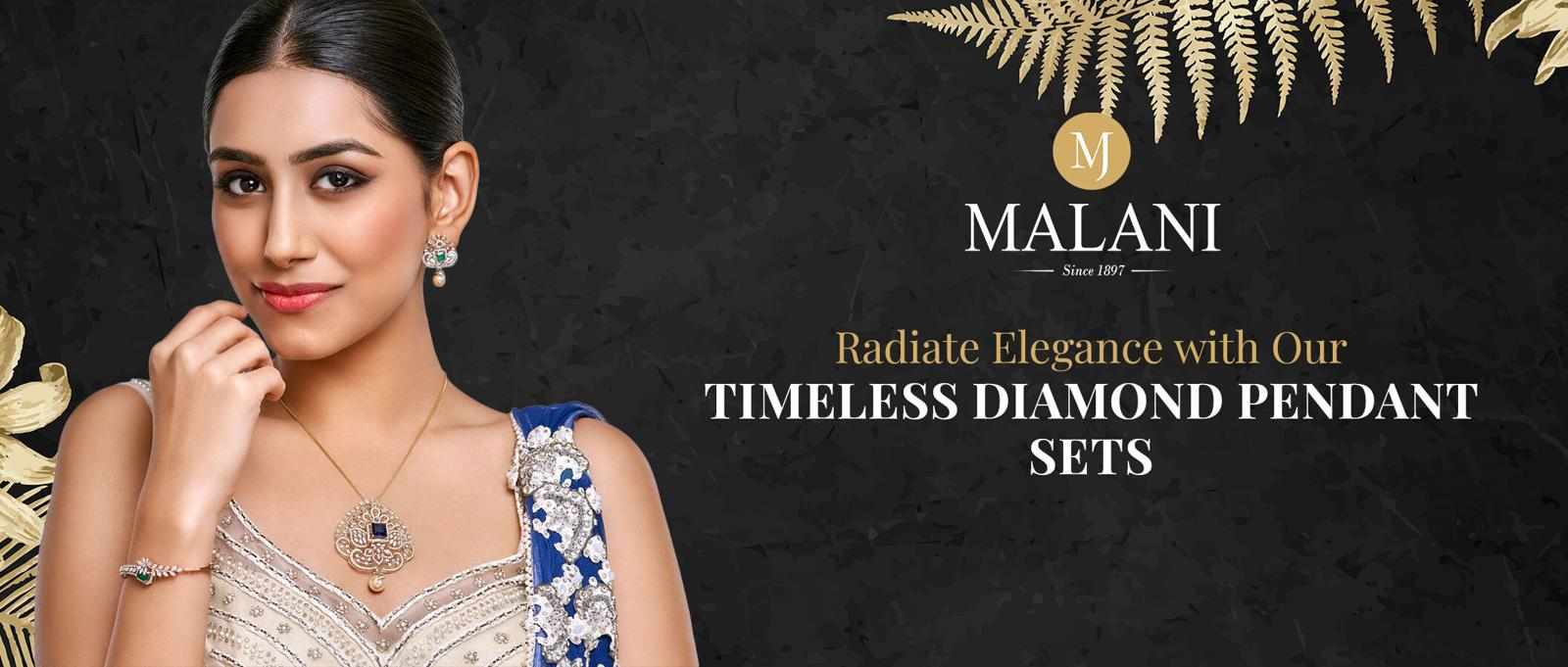 Exquisite Elegance: Gold Chandbali and Diamond Chandbali at Malani Jewelers