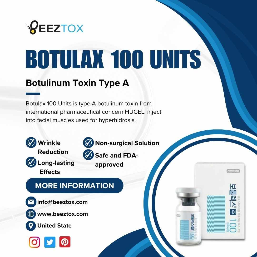 Buy Botulax 100 Reconstitution for Wrinkle Removal | Beeztox