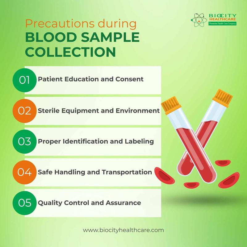 Precautions during Blood Sample Collection