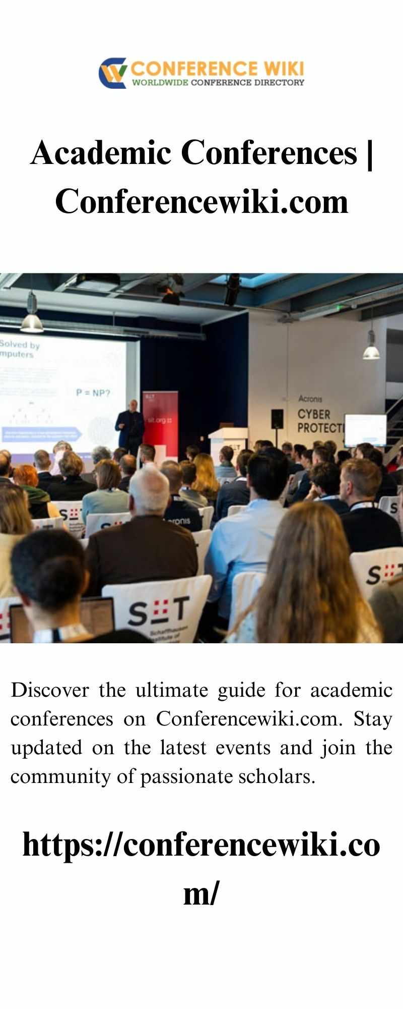 Academic Conferences | Conferencewiki.com