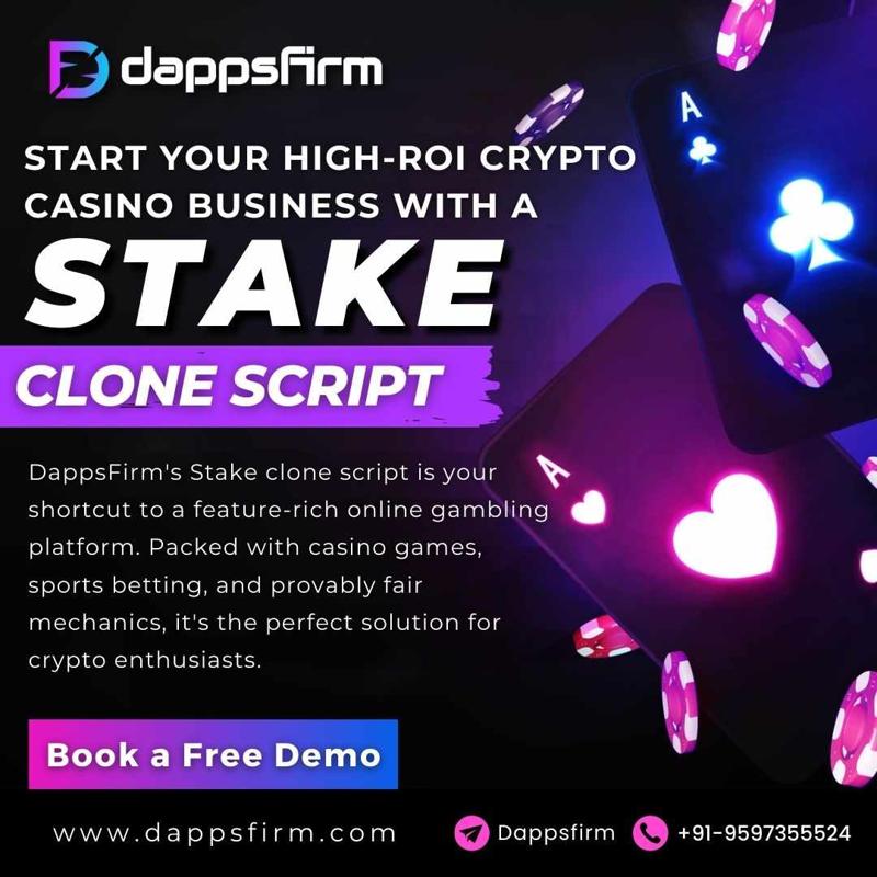 Stake Bet Clone Script – Start Offering Multi-Crypto Betting Now!