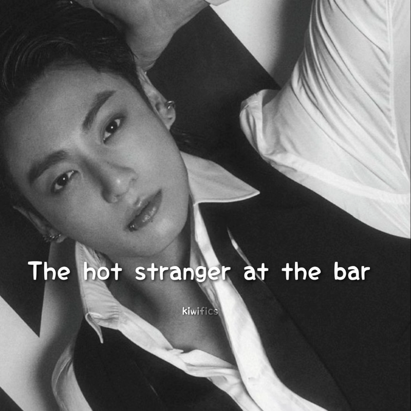 A hot stranger at the bar