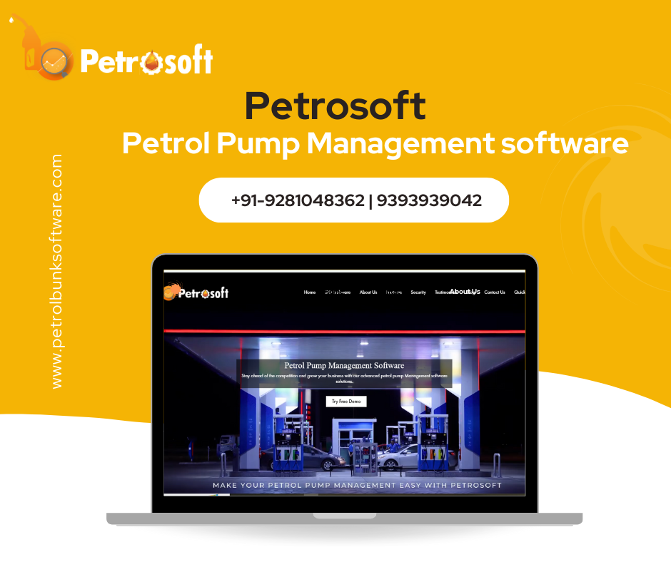 Petrosoft – Complete Petrol Pump Management Software
