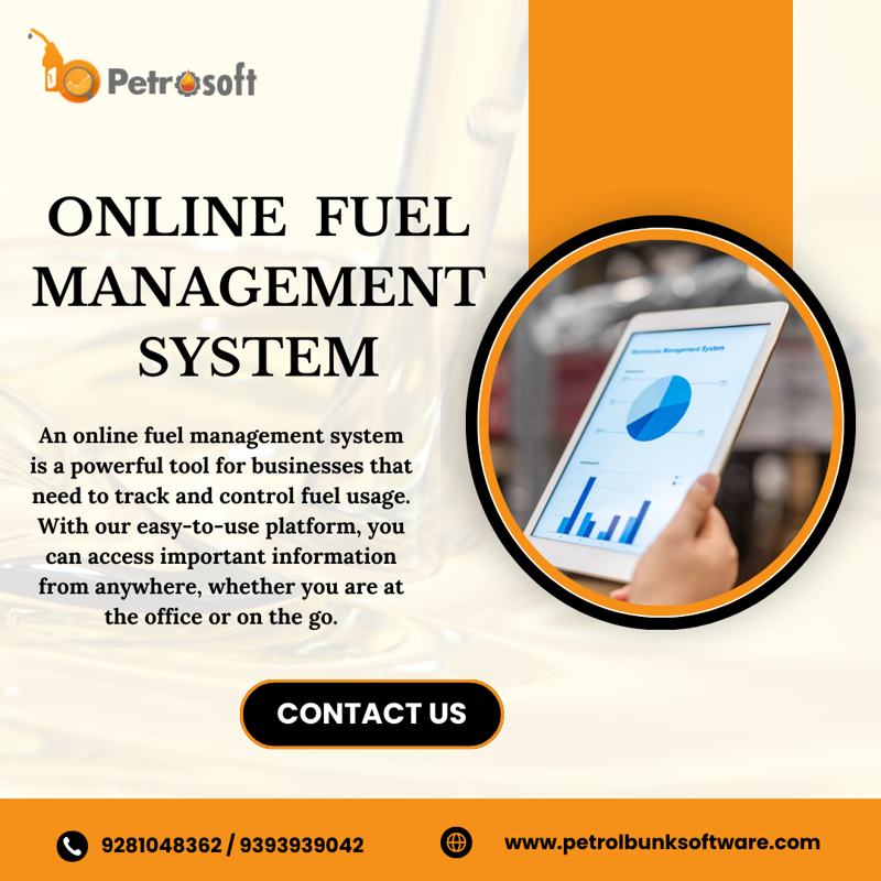 Manage Fuel Easily with PETROSOFT’s Online fuel management system