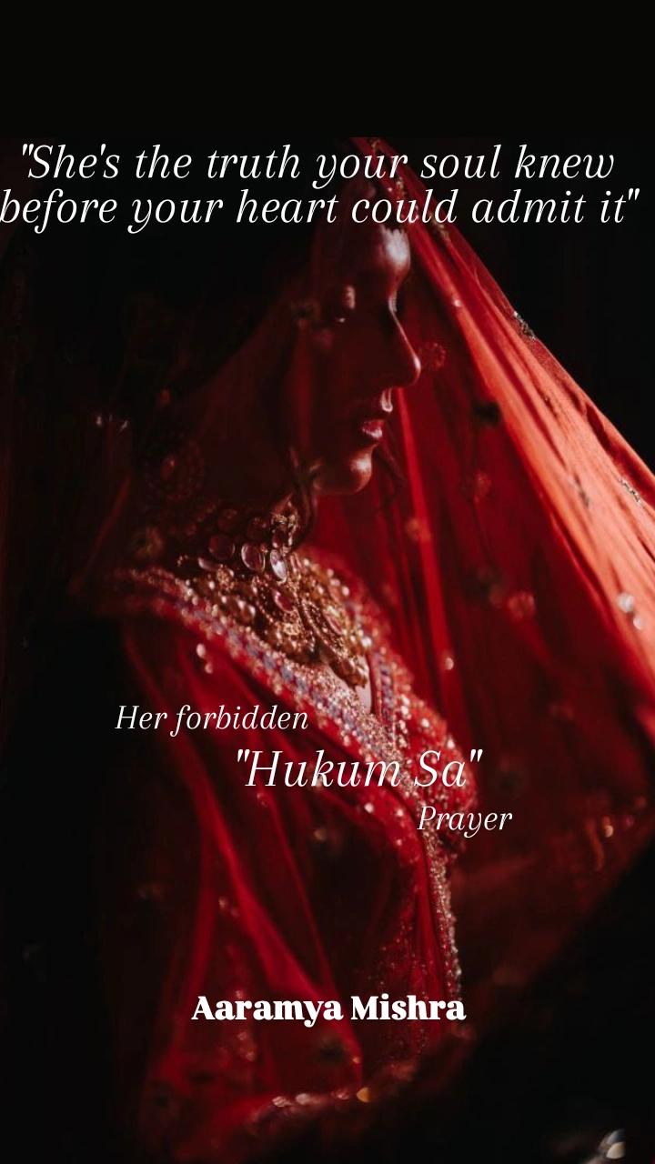 Hukum Sa : Her forbidden prayer