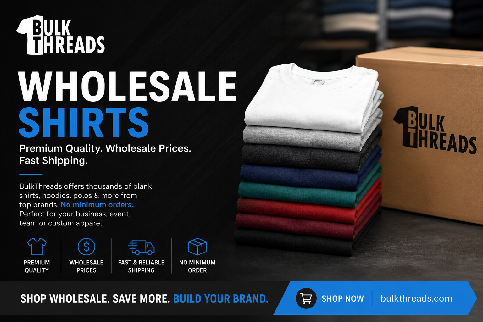 Why Wholesale Shirts Are the Smart Choice for Businesses, Events, and Custom Apparel