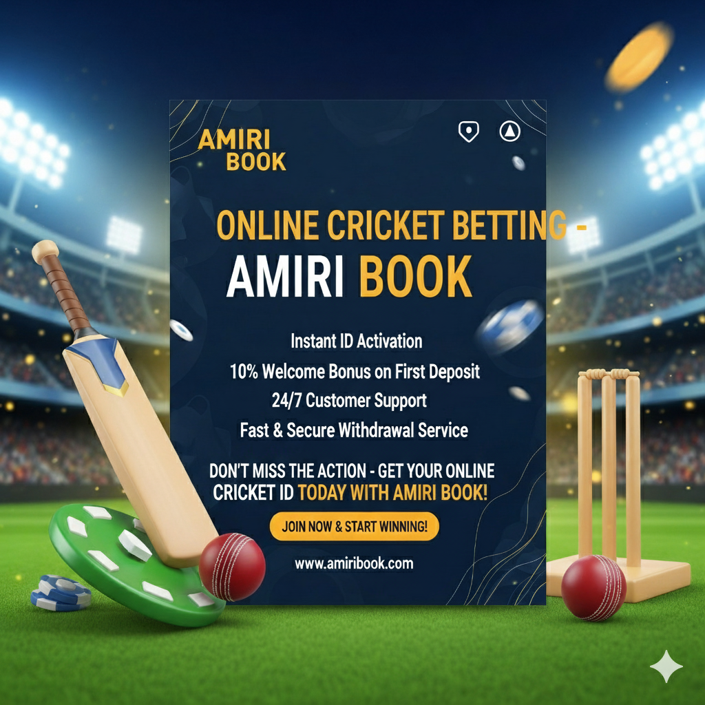 Why Your Online Cricket ID is the Key to an Unmatched Cricket Experience with Amiribook