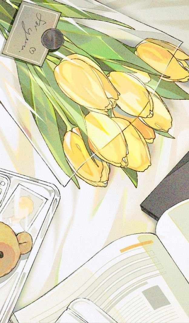 Tulips in my vase