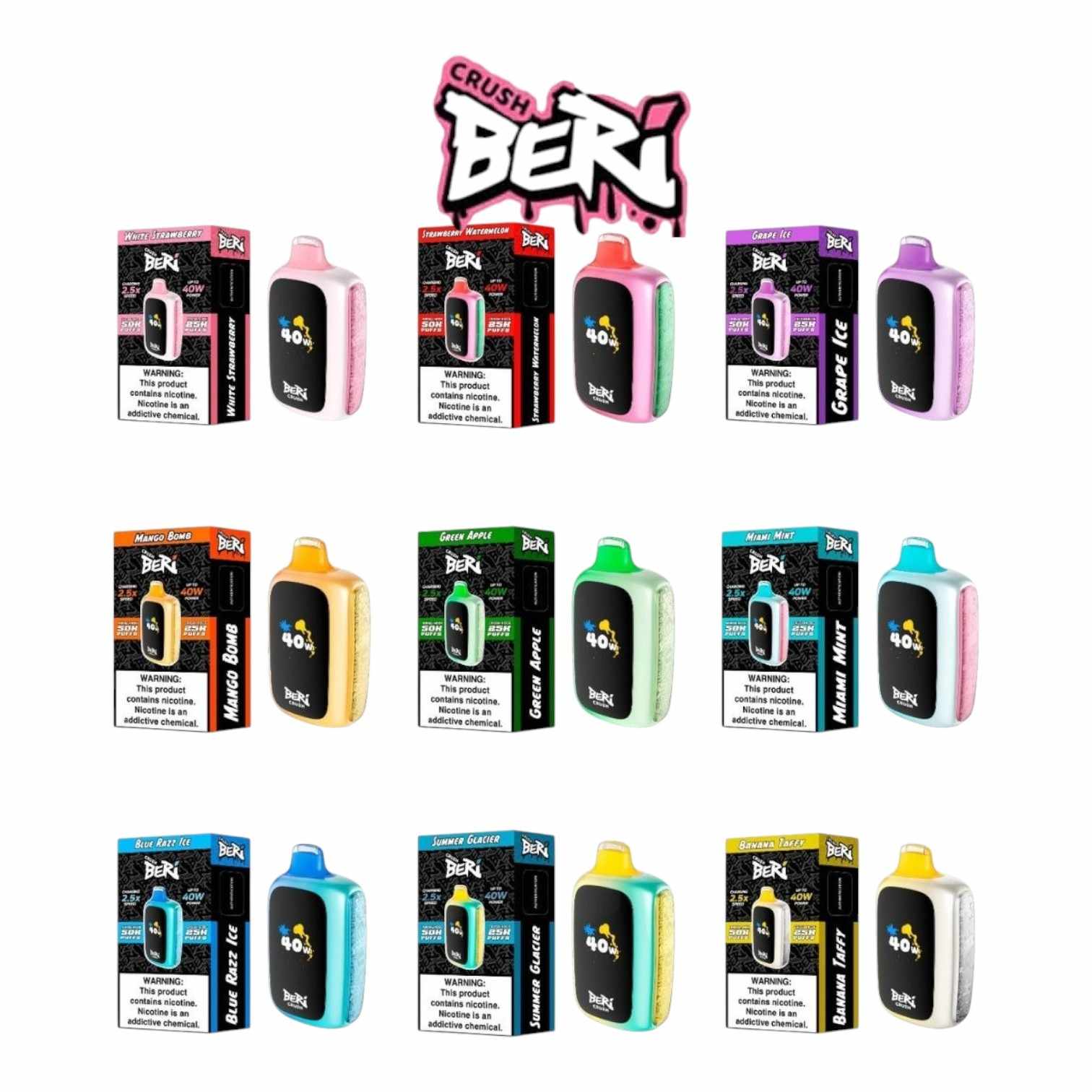 Beri Crush | Beri Cliq 50K Puffs Disposable Pod Review