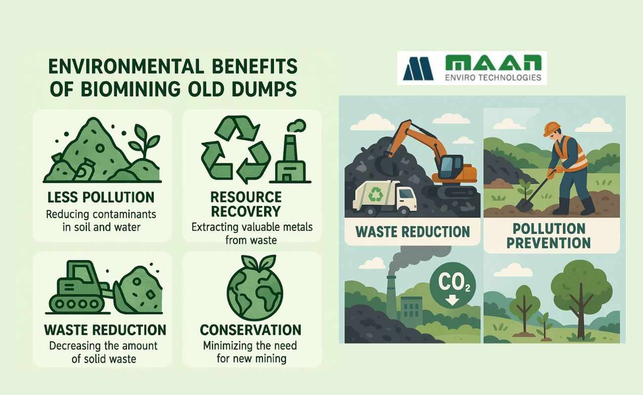 The Environmental Benefits of Biomining Old Dumps