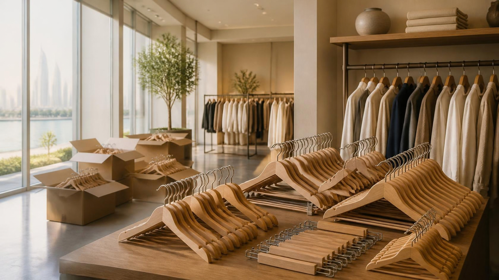 A Buyer's Guide to Ordering Wooden Hangers in Bulk for Clothing Stores