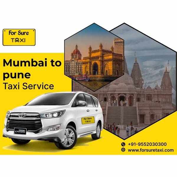 Mumbai to Pune Taxi Service by For Sure Taxi