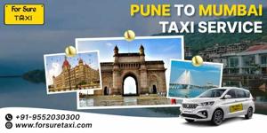 Pune to Mumbai Cab Service with For Sure Taxi