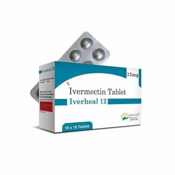 Iverheal 12 mg Tablets at Lowest Cost –  Genericpharmamall